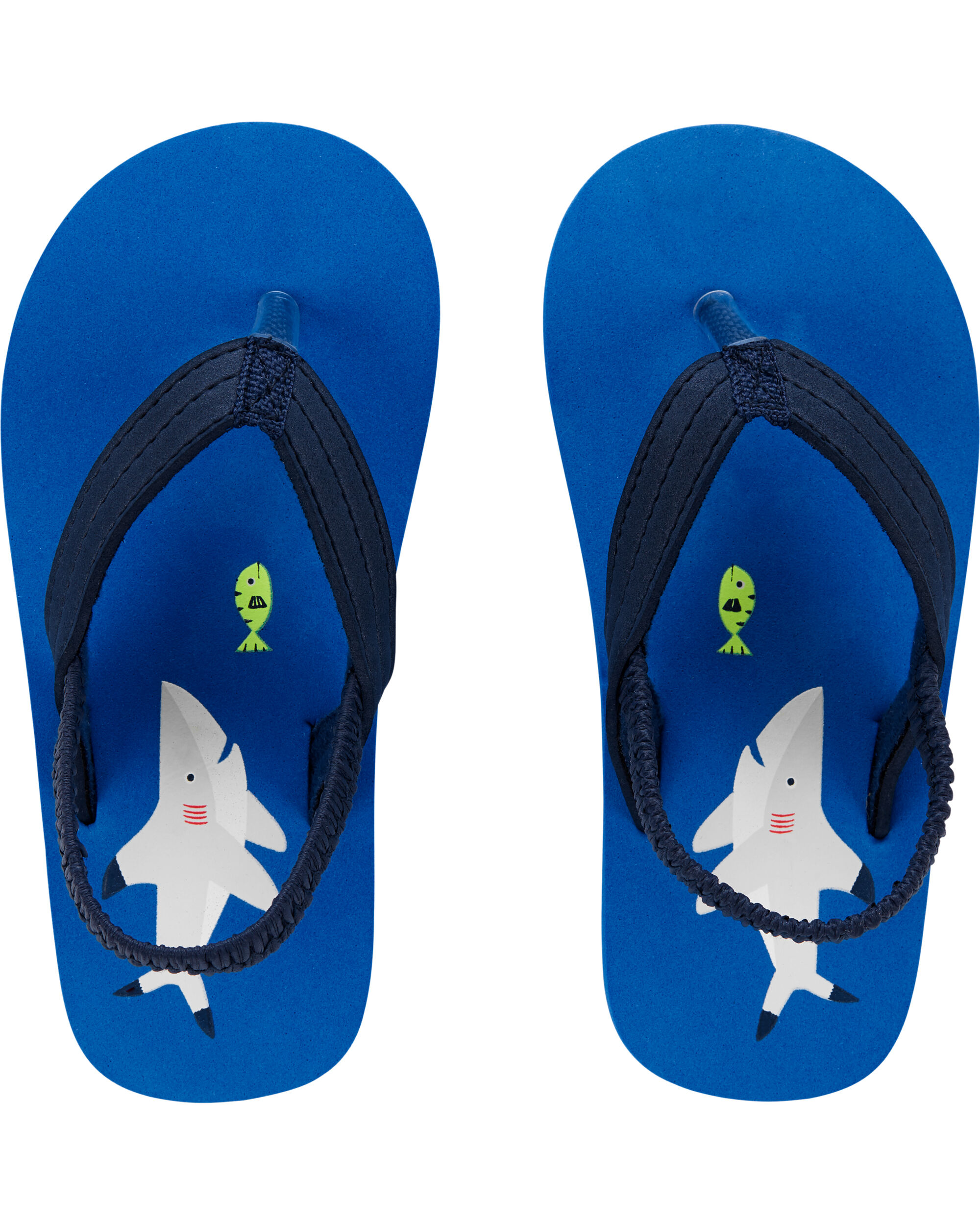 baby shark flip flops