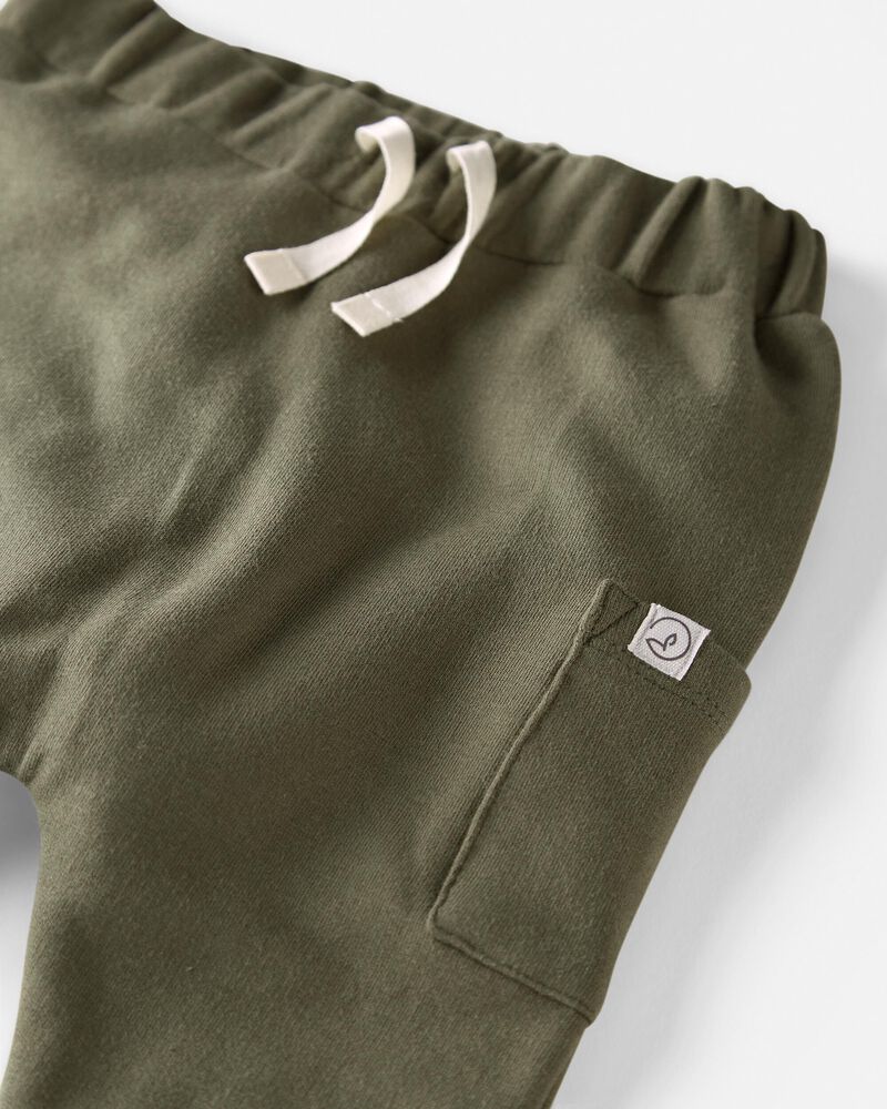 Baby 2-Pack Organic Cotton Sweatpants, image 2 of 3 slides