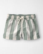 Baby Boy Recycled Swim Trunks in Stripes, image 1 of 5 slides