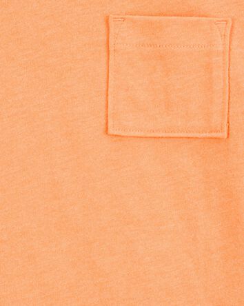 Toddler Solid Short-Sleeve Tee - Orange, 