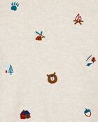 Baby Embroidered Camping Sweatshirt, image 2 of 3 slides