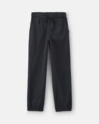 Gar&ccedil;ons - Pantalon de jogging en micromolleton - Noir, image 1 sur 3 diapositives