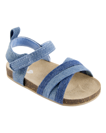 Baby Casual Chambray Sandals, 