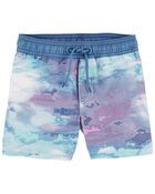 Toddler Tie-Dye Swim Trunks, image 1 of 2 slides