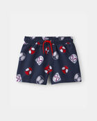Toddler Boy &copy;Marvel Spider-Man Swim Trunks - Navy Blue, image 1 of 3 slides