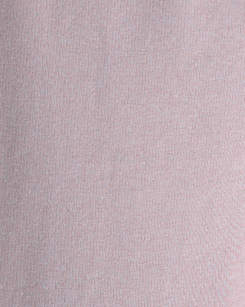 Toddler Girl 2-Pack Recycled Fleece Leggings Made with Organic Cotton, image 5 of 5 slides