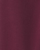 Toddler Boy Fleece Joggers - Burgundy, image 3 of 4 slides