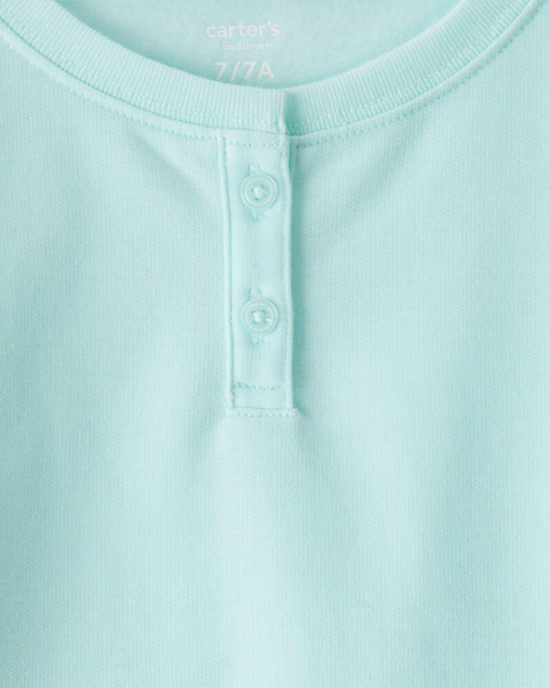 Girls Star Fleece Loose Fit 2-Piece Pyjamas, image 2 of 3 slides