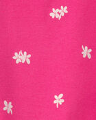 Baby Girl Floral Sleeveless Romper - Pink, image 2 of 3 slides