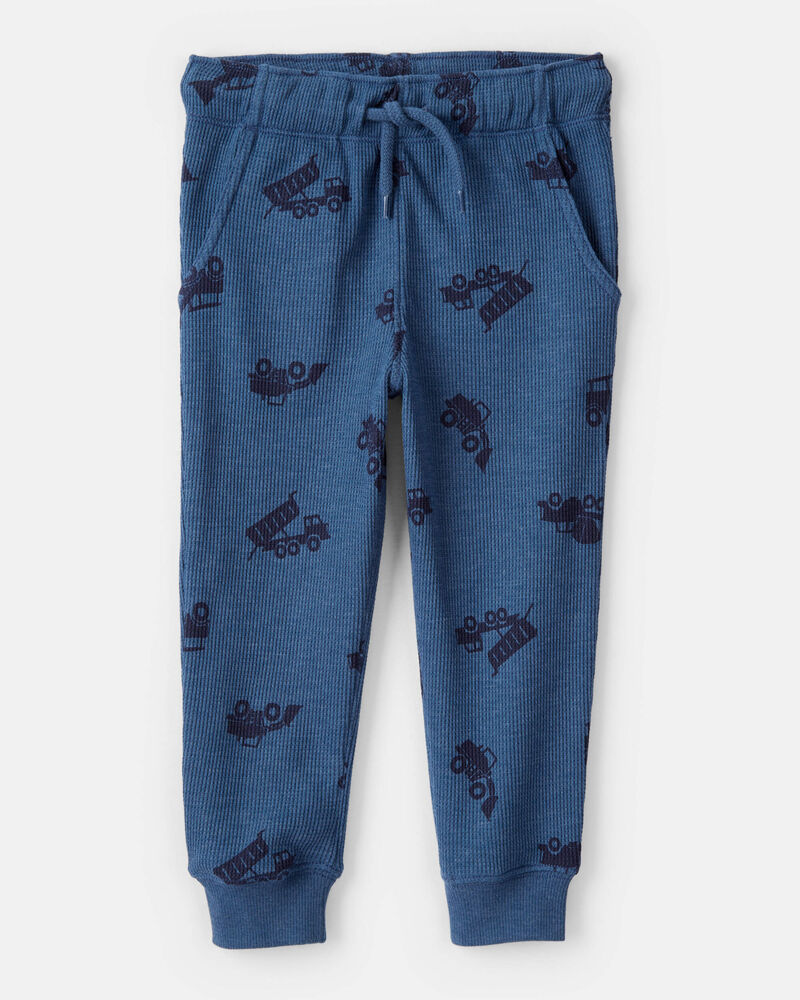 Toddler Boy 2-Piece Truck Print Hoodie and Joggers Set, image 2 of 4 slides