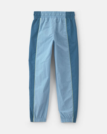 Filles - Pantalon de jogging &agrave; cordon de serrage et rayures - Bleu, 