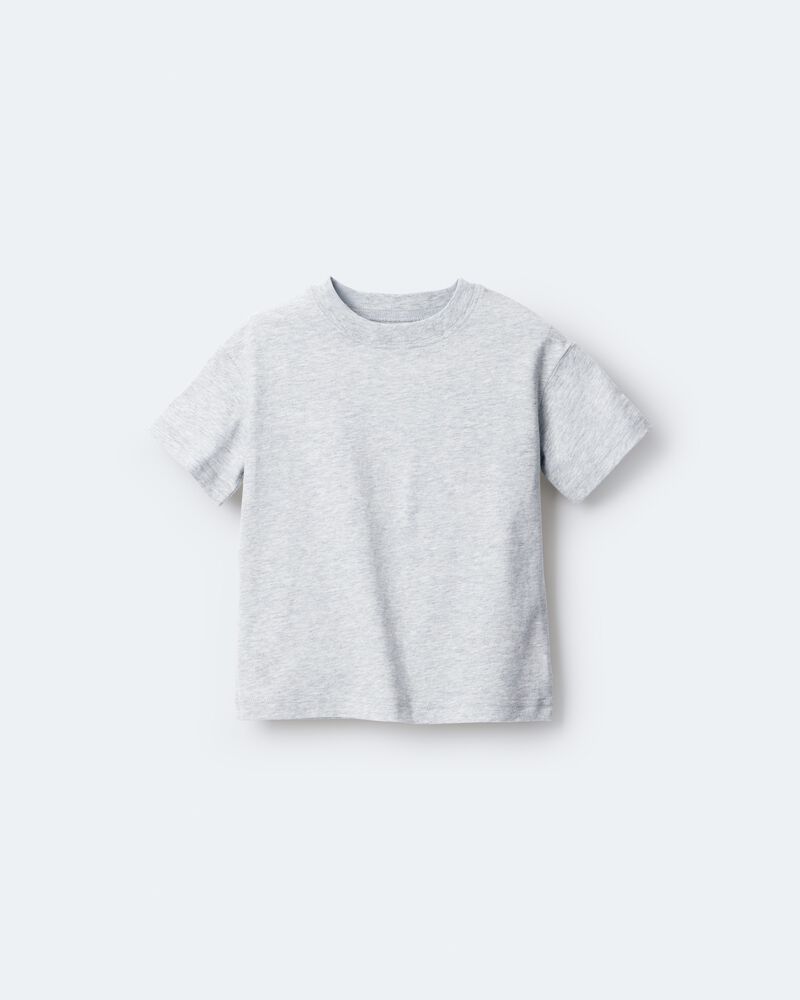 Tout-petit - T-shirt d&eacute;contract&eacute; &agrave; manches courtes et imprim&eacute; - Gris chin&eacute;, image 2 sur 6 diapositives