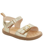 Baby Gold Sandals, image 1 of 6 slides
