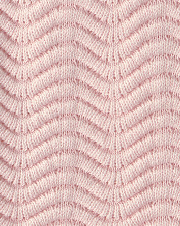 Tout-petit fille - D&eacute;bardeur en tricot - Rose, 