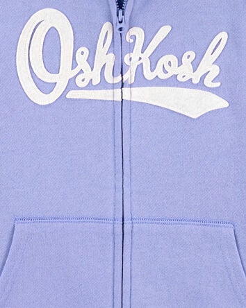 Kid OshKosh Logo Zip Jacket, 