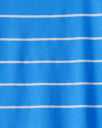 Boys Striped Long-Sleeve T-Shirt - Blue, 