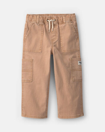 Toddler Boy Carpenter Pants - Brown, 