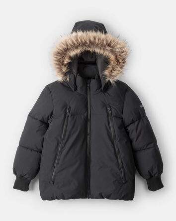 Filles - Veste urbaine pour filles douillette et durable, 