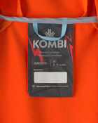 Boys Kombi London Rain Jacket - Orange, image 3 of 4 slides