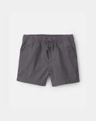 Baby Boy Canvas Shorts - Grey, image 1 of 4 slides