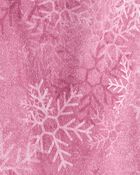 Baby Hooded 1-Piece Snowflake Snowsuit, image 3 of 3 slides