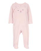 Baby Bear Snap-Up Cotton Sleeper Pyjamas, image 1 of 3 slides