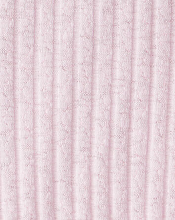 Filles - Haut côtelé cintré - Rose, 