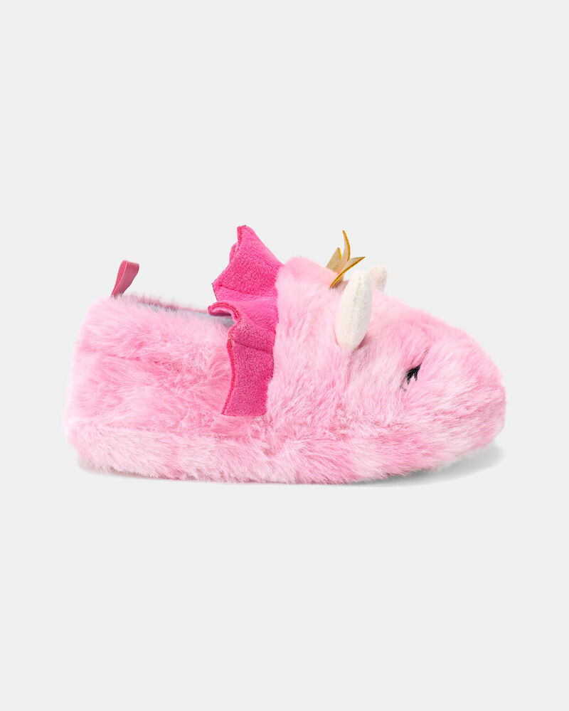 Filles - Chaussons Dragon - Rose, image 2 sur 6 diapositives
