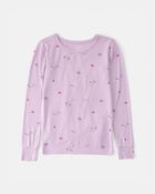 Girls Fairytale PurelySoft 2-Piece Pyjama Set - Purple, image 3 of 7 slides