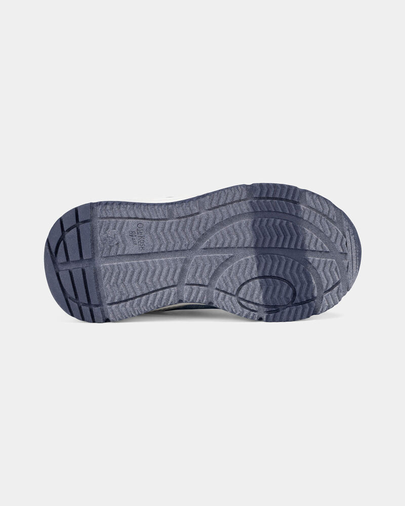 Toddler Boy Sneakers - Blue/Silver, image 5 of 6 slides
