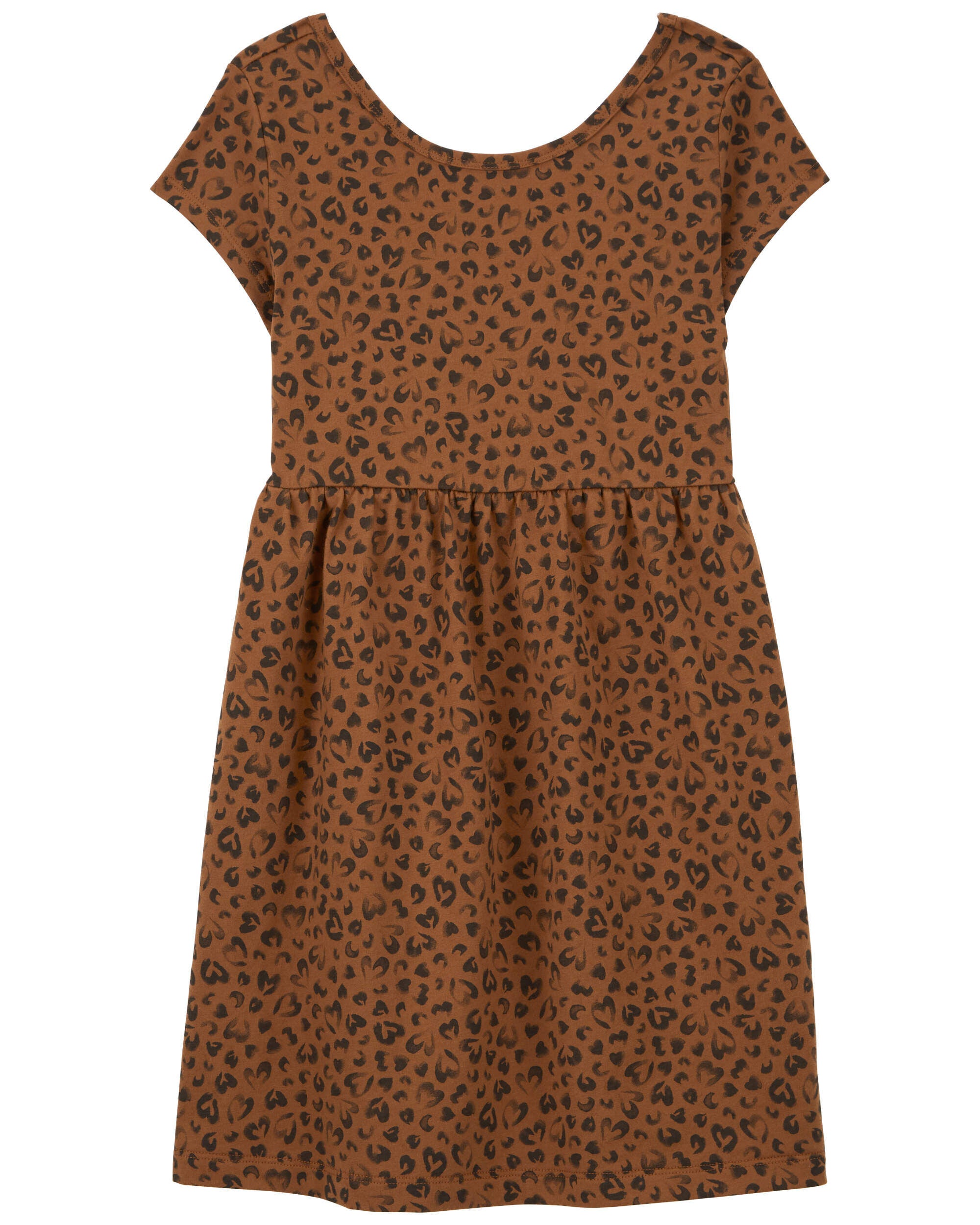 Brown Kid Leopard Jersey Dress Carter s Oshkosh Canada