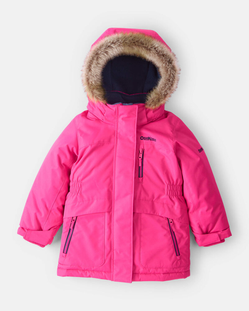 kid down coat pink