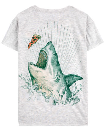 Shark Graphic Pyjama Tee, 