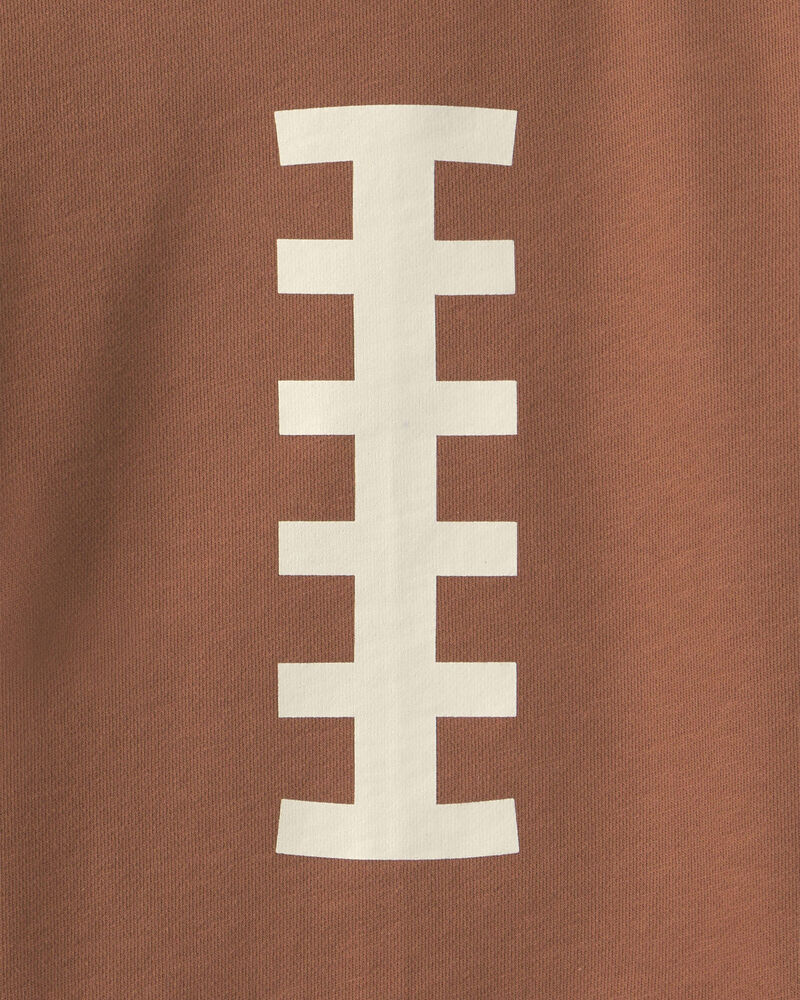 Kids Organic Cotton 'Game Day' French Terry Sweatshirt, image 5 of 5 slides