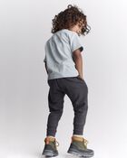 Toddler Neutral Short-Sleeve Relaxed Graphic Tee - Light Blue, image 3 of 6 slides