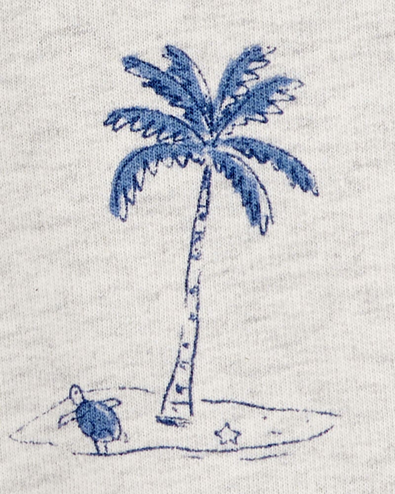 Toddler Beach Print 2-Piece Short Set, image 2 of 3 slides
