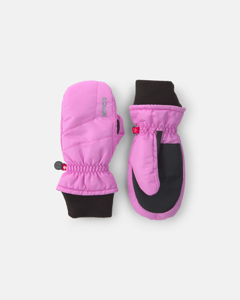 Filles - Mitaines Peaked Kombi - Rose, image 1 sur 2 diapositives