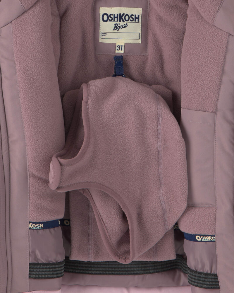 Toddler Girl 2 Piece Colourblock Snowsuit- Dove

, image 5 of 13 slides