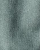 B&eacute;b&eacute; gar&ccedil;on - Ensemble t-shirt &agrave; manches longues et pantalon en French terry dinosaure- Vert/Gris, image 3 sur 4 diapositives