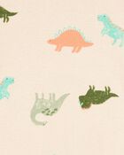 Bébé Pyjama 4 pièces en coton à motif de dinosaure, image 3 sur 4 diapositives