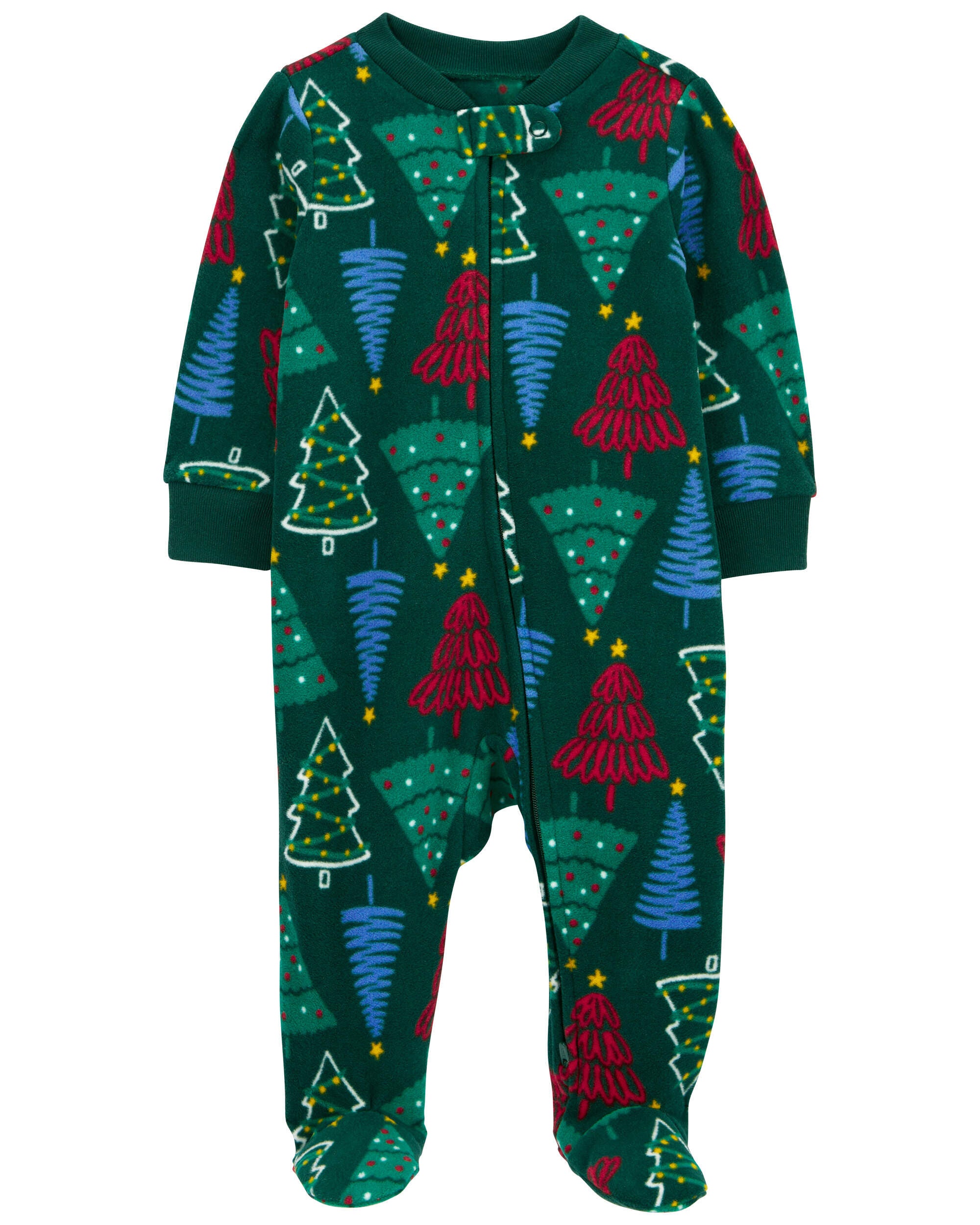Carters christmas pajamas baby outlet