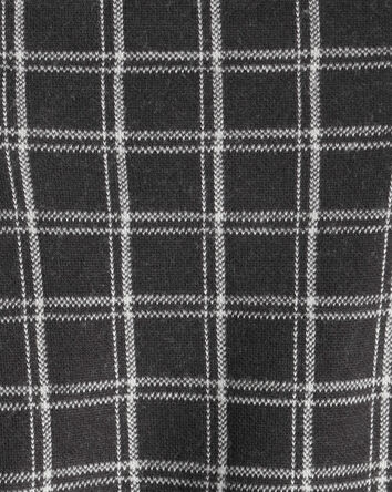 Toddler Girl Plaid Skort - Grey, 