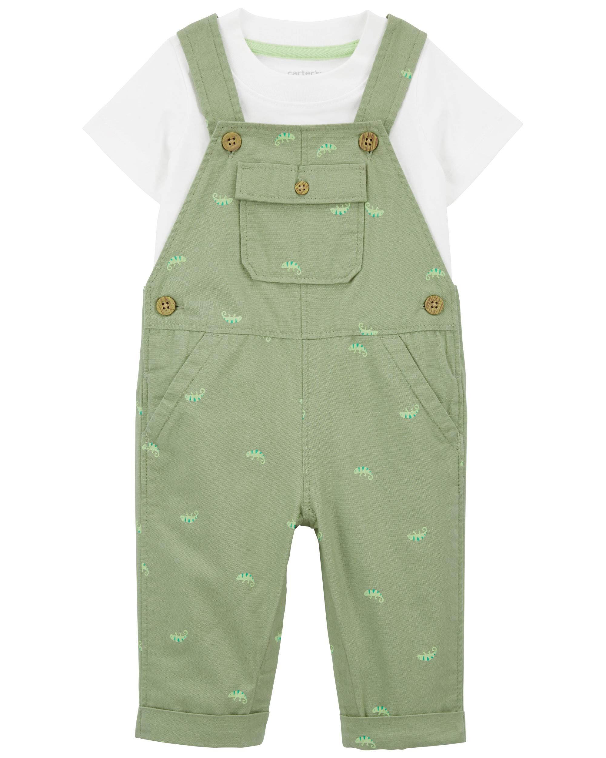 Oshkosh discount green overalls