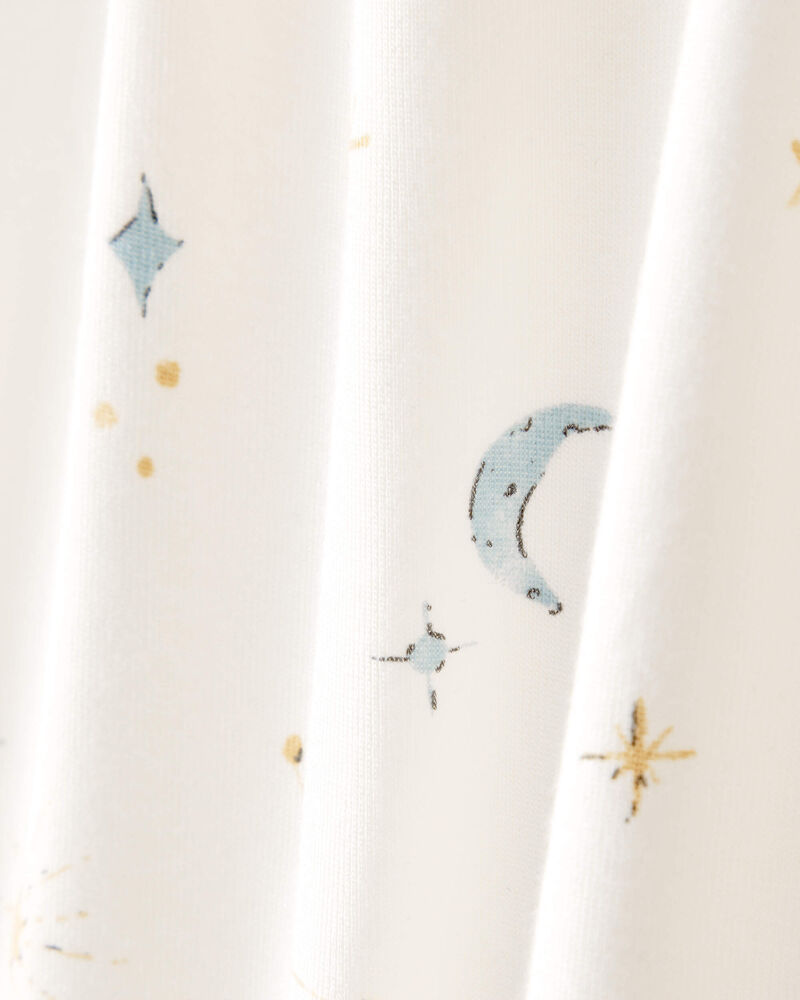 Baby Constellation 2-Way Zip Wearable Blanket - White, image 3 of 5 slides