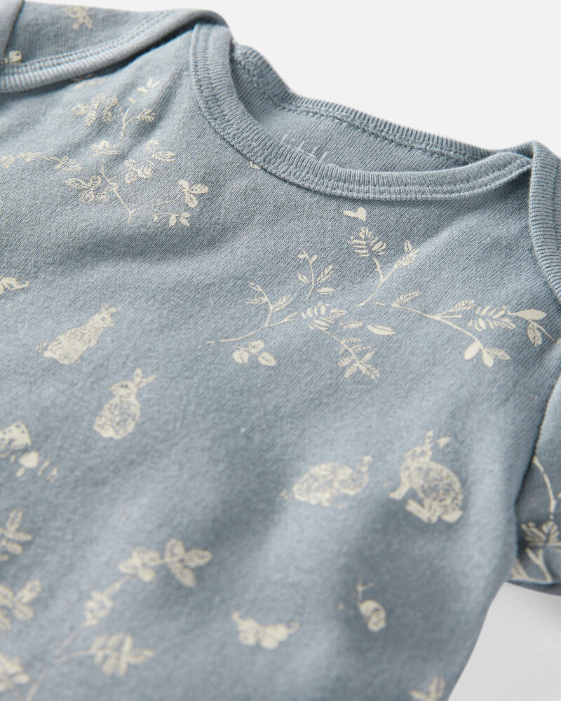 Baby 3-Pack Organic Cotton Rib Bodysuits, image 2 of 6 slides