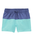 Toddler Colourblock Swim Trunks, image 1 of 4 slides