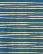 Toddler Boy Long-Sleeve Striped T-Shirt - Green/Blue, image 2 of 3 slides