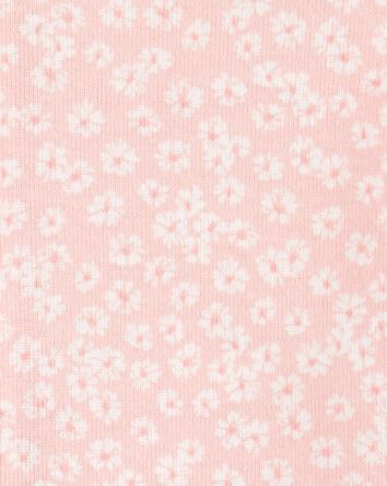 Bébé Pyjama barboteuse 1 pièce en coton ajusté à fleurs, 
