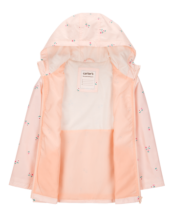 Kid Floral Rain Jacket, 