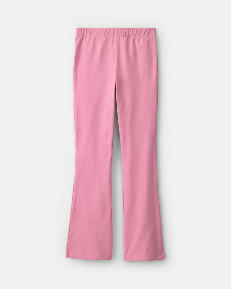 Filles - Legging extensible &agrave; jambe &eacute;vas&eacute;e - Rose, image 2 sur 3 diapositives